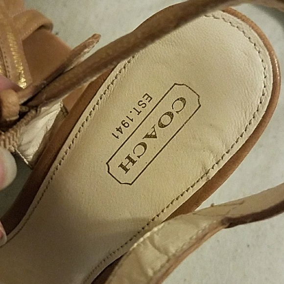 Cute Coach wedges - Picture 4 of 5